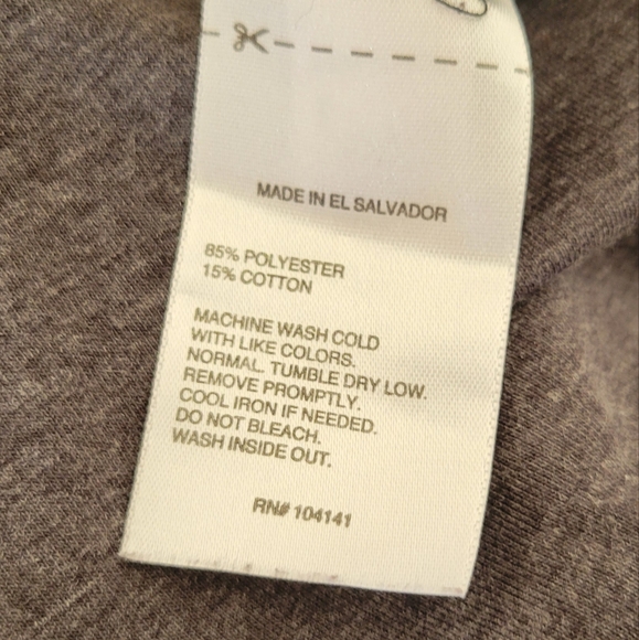 Reebok Black and Gray Top Size XS - Picture 6 of 7